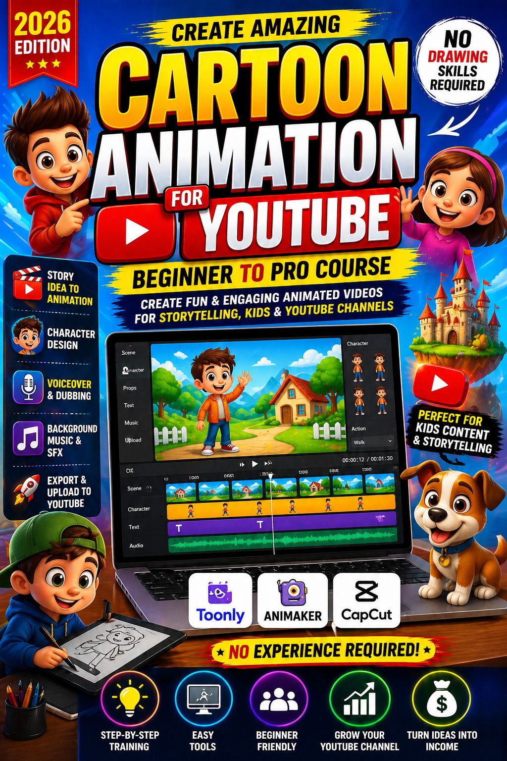 gurpreet nutrition Create Animated Cartoon Videos for YouTube Social Media (NO CD OR DVD)-picture-35