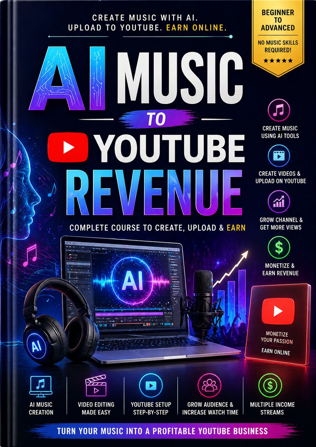 gurpreet nutrition YouTube Earnings with AI Music | Complete Beginner Course-picture-28