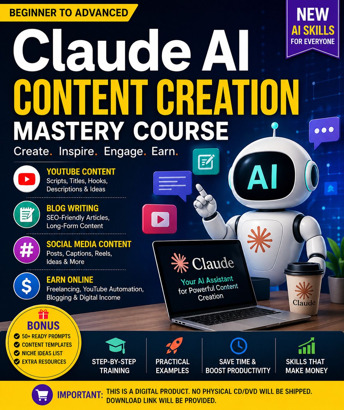 gurpreet nutrition Claude AI Content Creation Course | YouTube, Blog & Social Media AI Training-picture-14