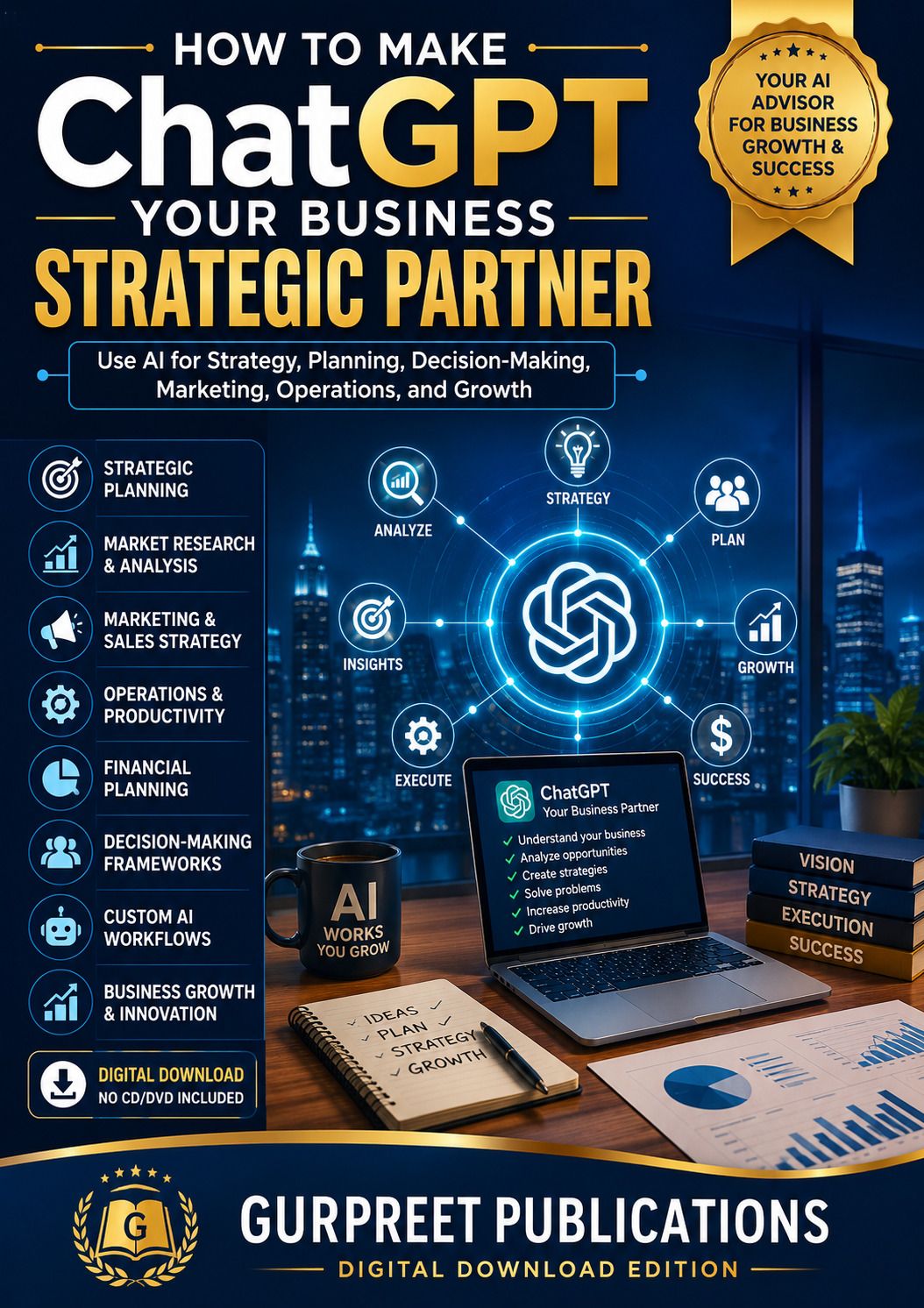 gurpreet nutrition Learn ChatGPT as a Virtual Business Partner(NO CD OR DVD)-picture-36