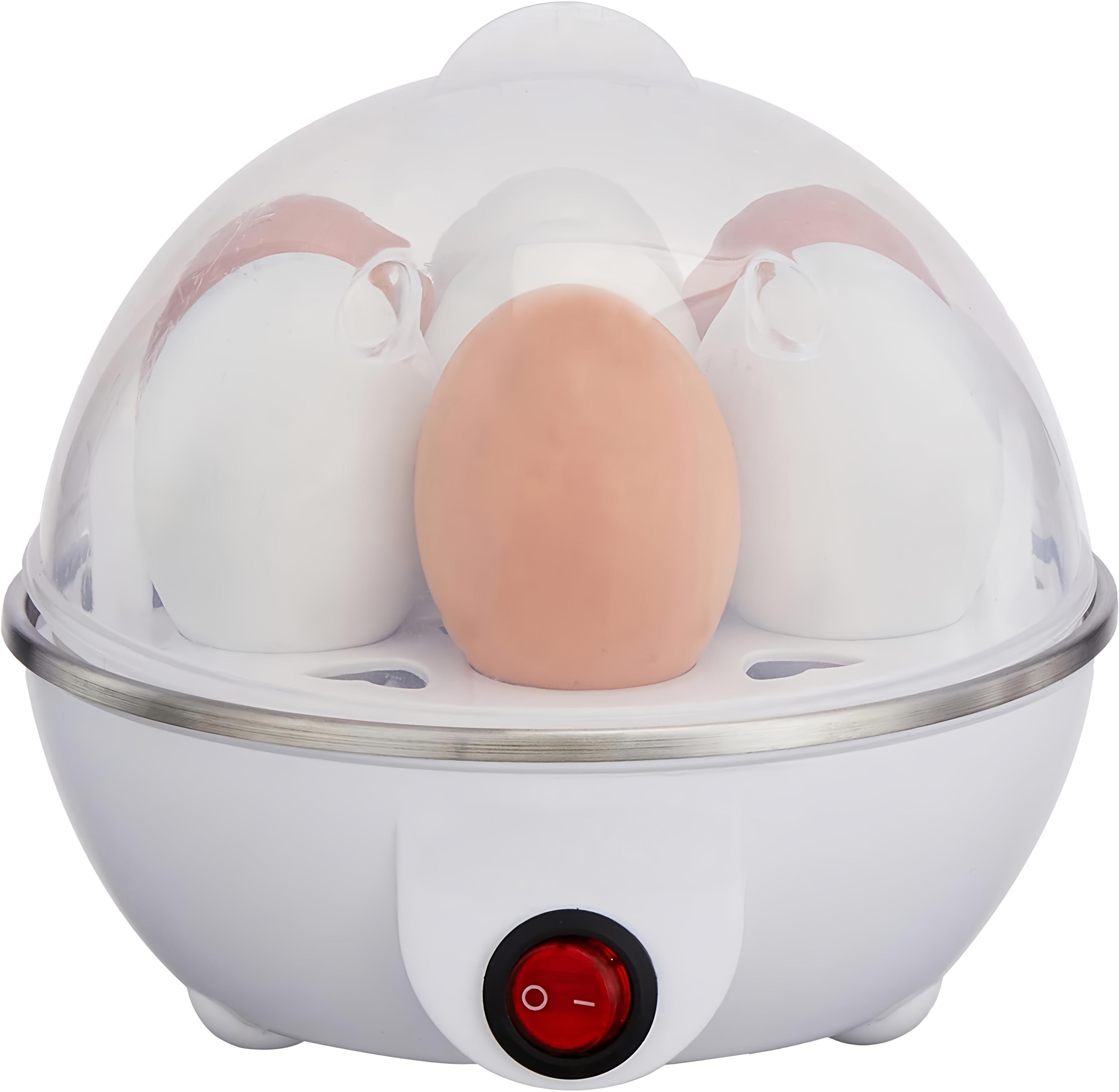 Electric Egg Boiler for Kitchen – 350W, Boils Up to 7 Eggs, 3 Boiling Modes, Auto Shut-Off & Overheat Protection, Stainless Steel Heating Plate, Plastic Body Egg Cooker-image-45
