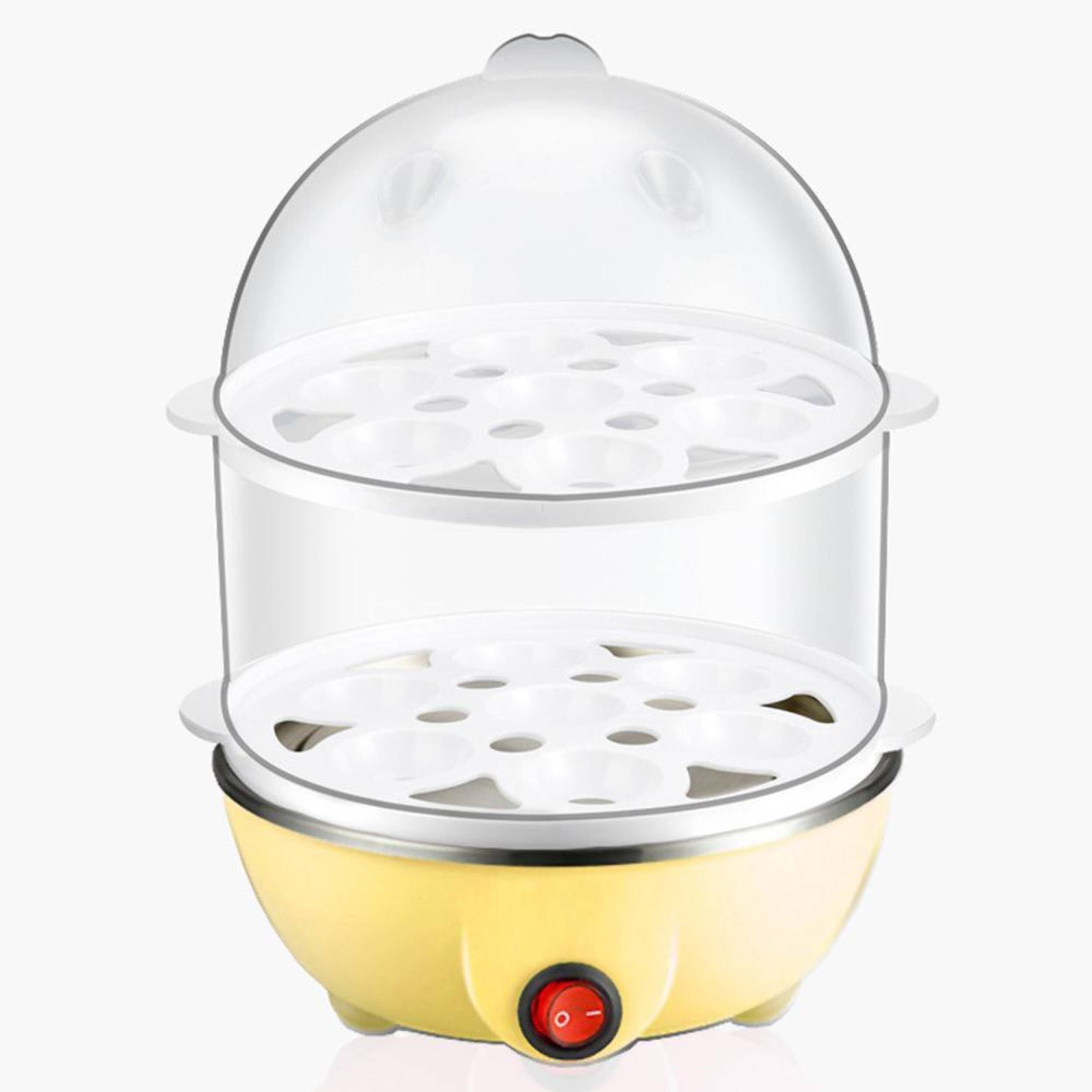 Double Layer Electric Egg Boiler Egg Cooker (14 Eggs) ( Multicolor) Double Layer Electric Egg Boiler Egg Cooker (Multicolor, 14 Eggs) Egg Cooker-image-42