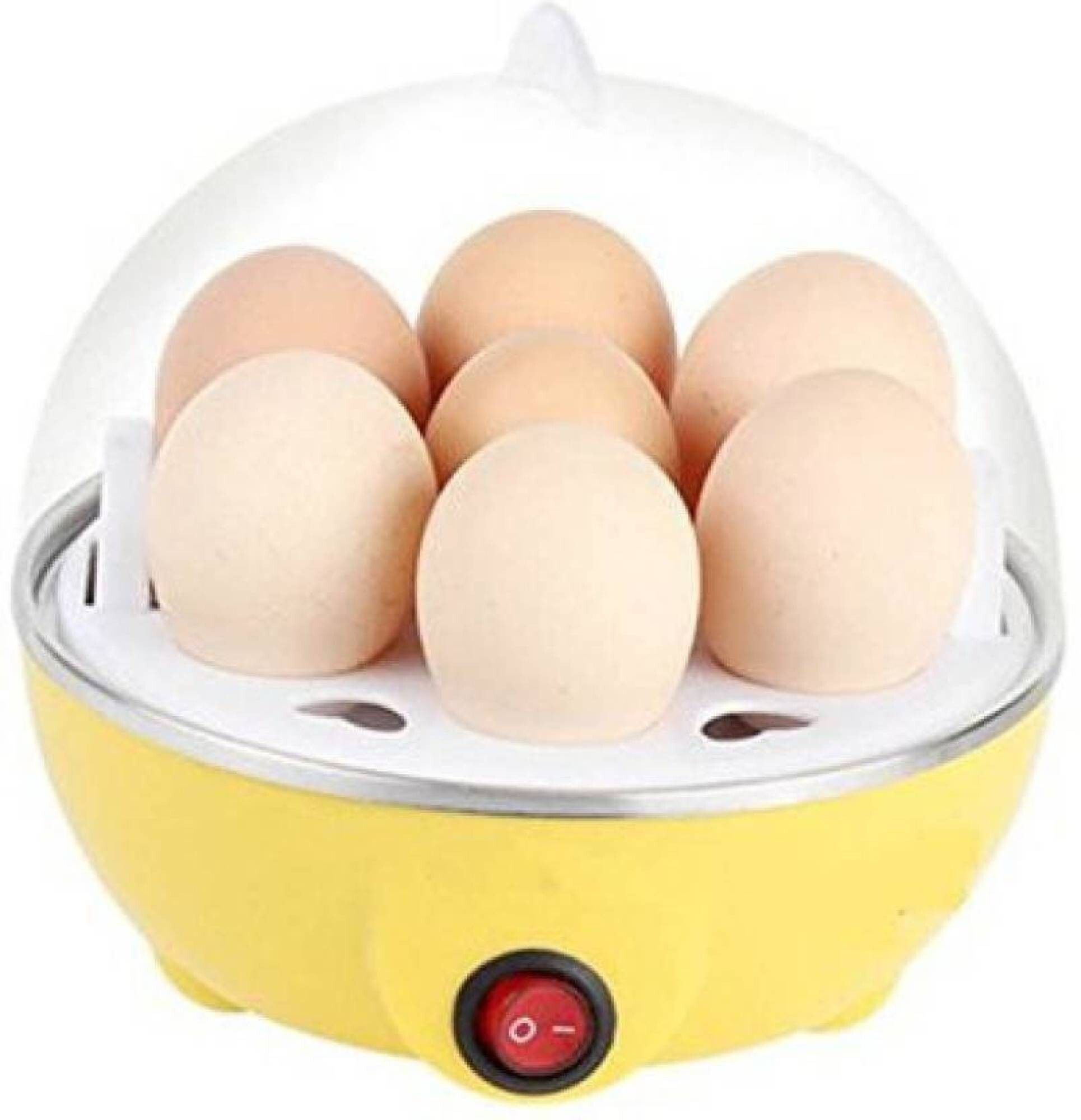 Electric 7 Egg Boiler Cooker 7 Egg Cooker egg boiler egg boiler in electric egg cooker egg boiler machine (Multicolor, 7 Eggs) Egg Cooker