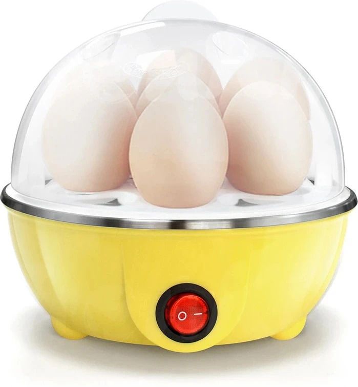 Automatic Off - Egg Poacher for Steaming, Cooking Boiling & Frying Electric Egg Boiler,Egg Cooker,EggPoacher UZAEB24 Egg Cooker