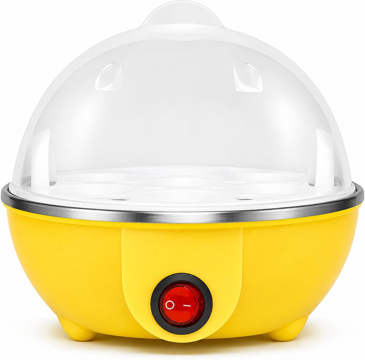 Electric Egg Boiler, 7 Egg Steamer, Automatic Power-Off Shock Proof, Fast Boiling Egg Cooker for Hard, Soft, Medium Boiled Eggs Egg Cooker-image-9