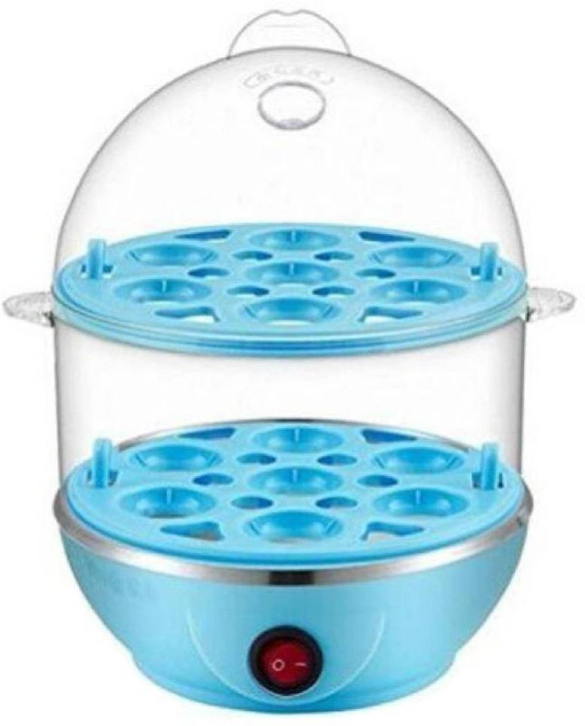 Double Layer Egg Boiler Off 14 Egg Poacher for Steaming, Cooking, Boiling and Frying EGG COOKER C Egg Cooker (14 Eggs) Egg Cooker-image-41