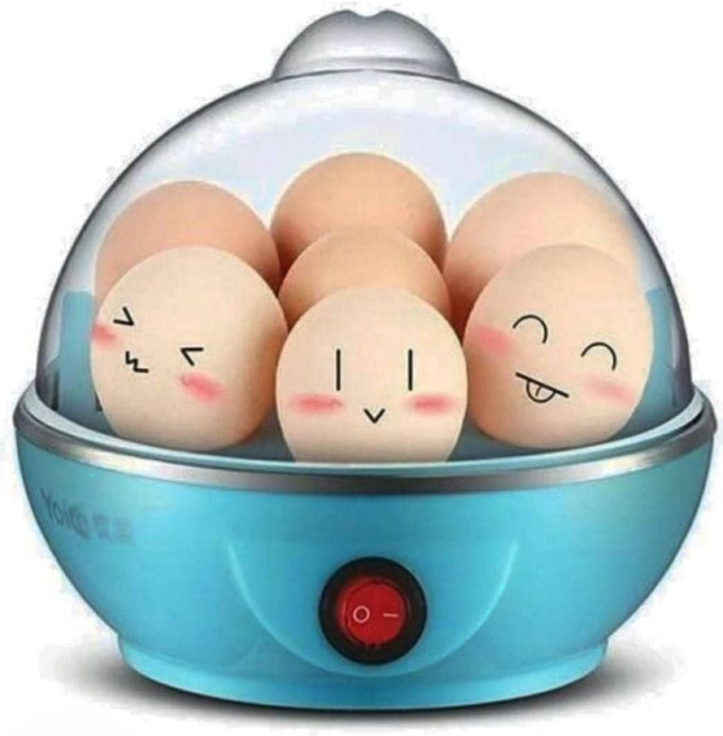 Egg Boiler Automatic Off 7 Egg Poacher for Steaming Egg Boiler Automatic Off Egg Poacher for Steaming, Cooking Boiling(Multicolor, ) Egg Cooker