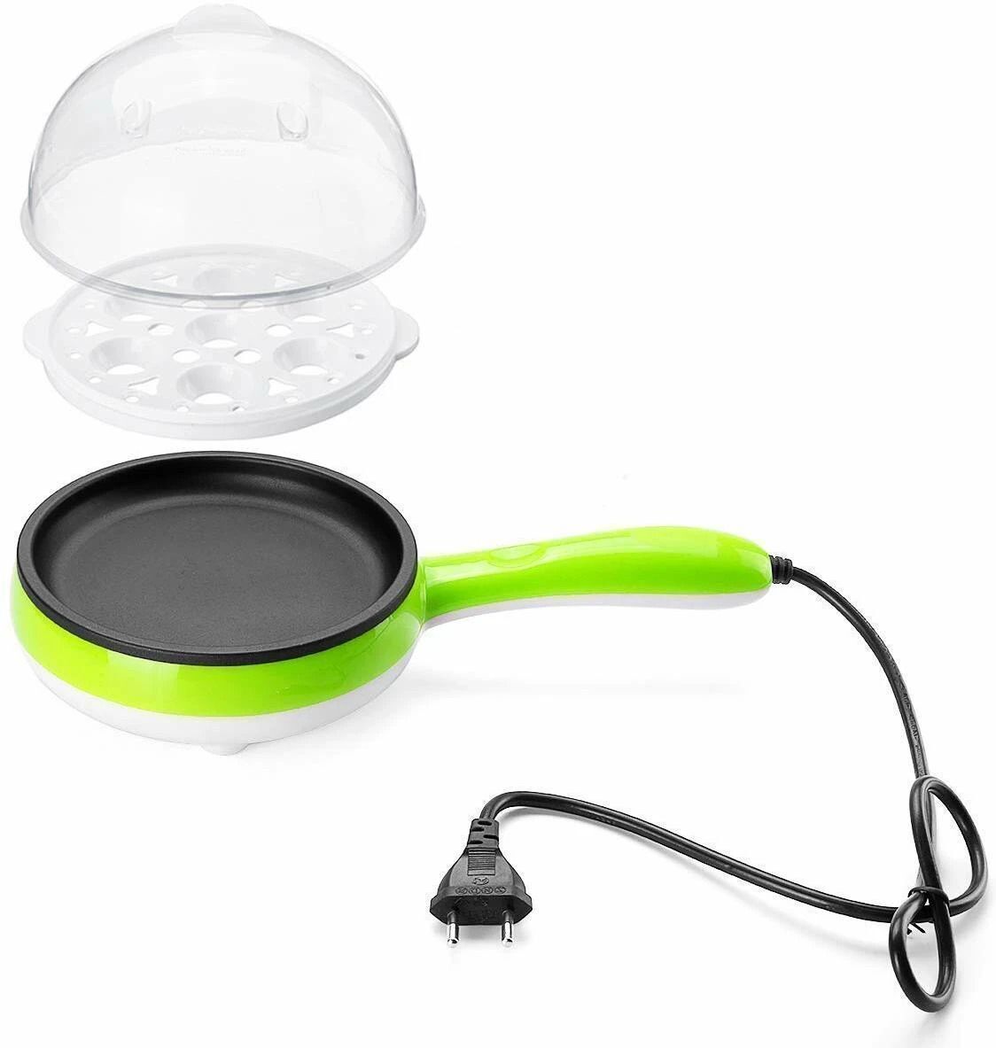 elvaracreation single Layer Egg Boiler 7 Egg Electric Cooker 56 Round Electric Pan-picture-24