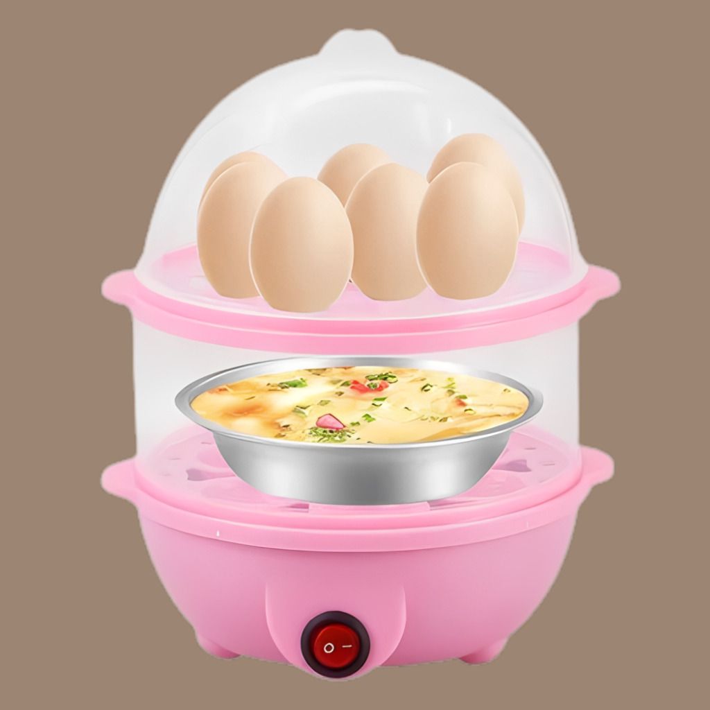 Multi Purpose Egg Boiler for Home Breakfast and Snack Making Electric Food Steamer Appliance with Egg Cooking Function Egg Cooker-image-18