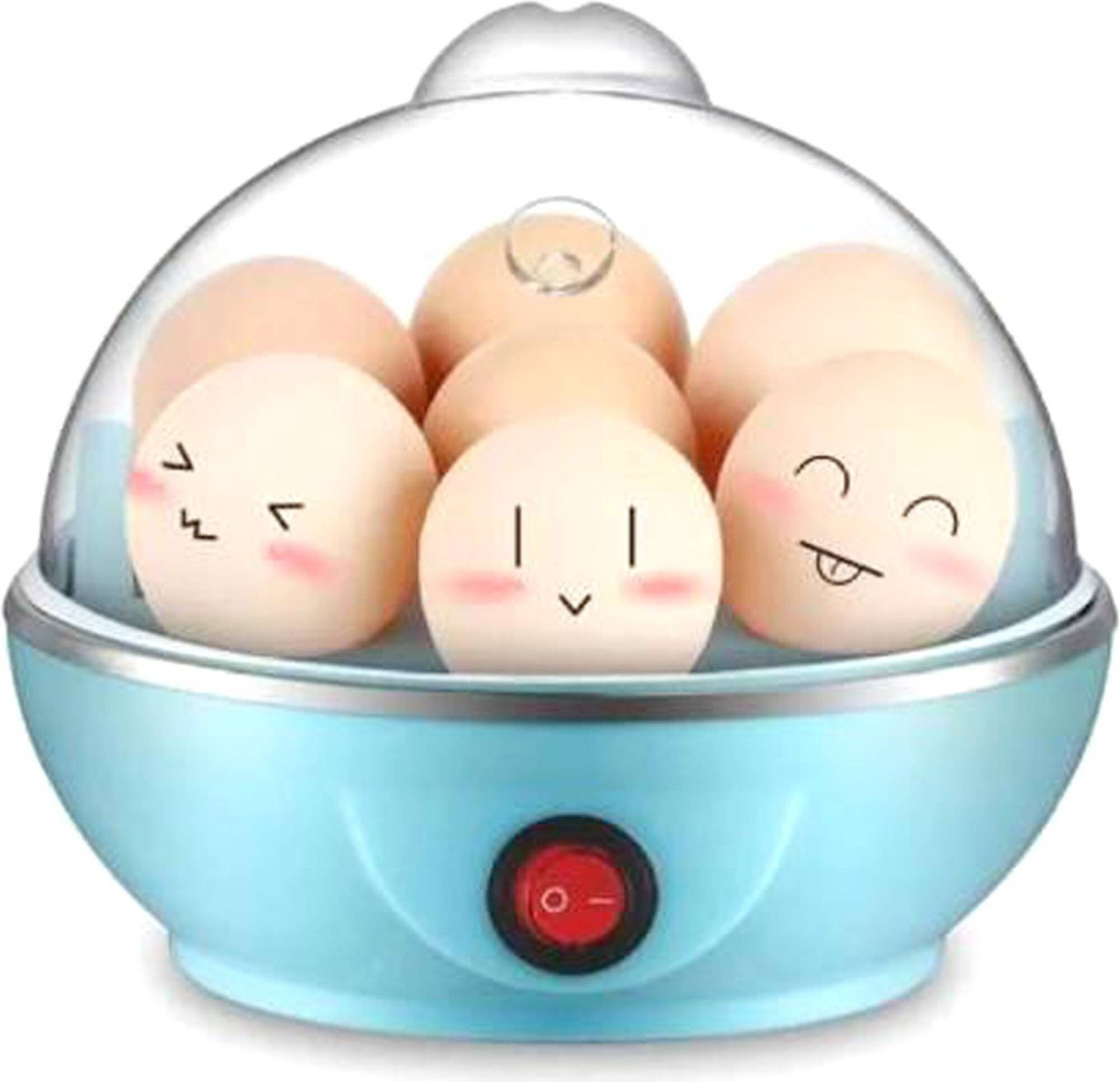 Egg Boiler for Steaming, Cooking, Boiling and, Multicolor Egg Cooker 7 Eggs Egg Cooker