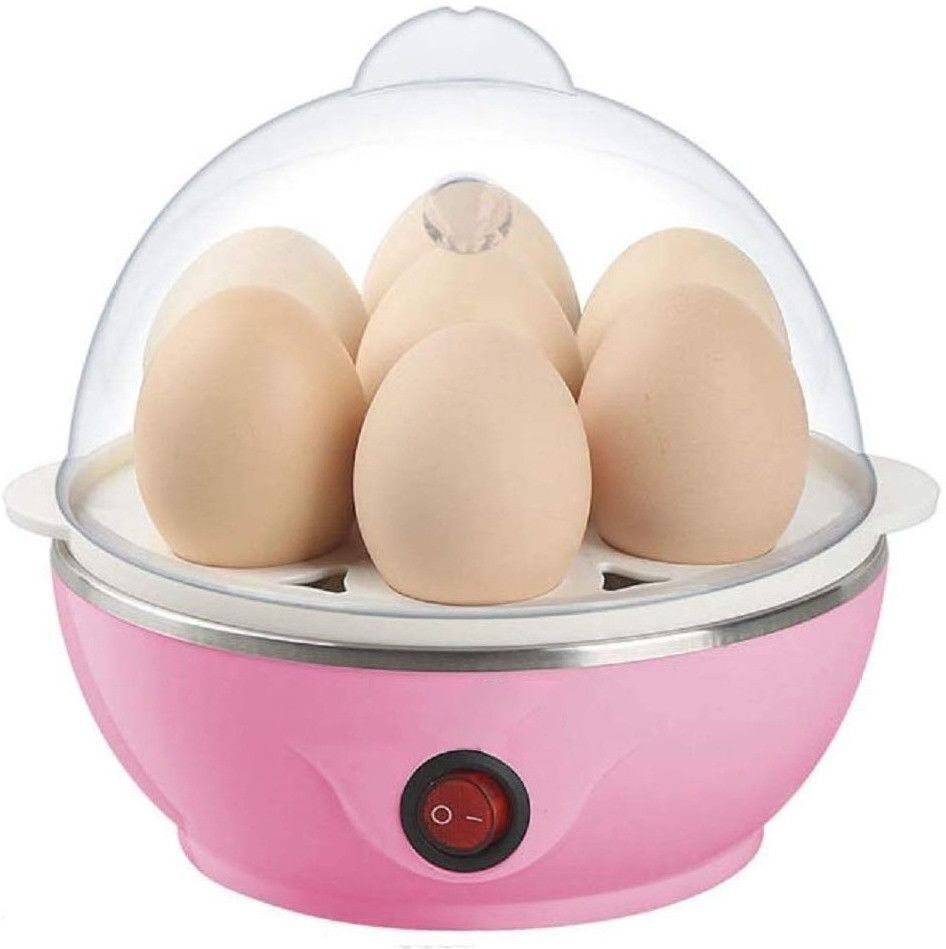 Egg Boiler 7 Egg Single layer 653 Egg Cooker, Egg Boiler, Egg Poacher Electric, Egg Steamer (Multicolor) 653 Egg Cooker-image-37