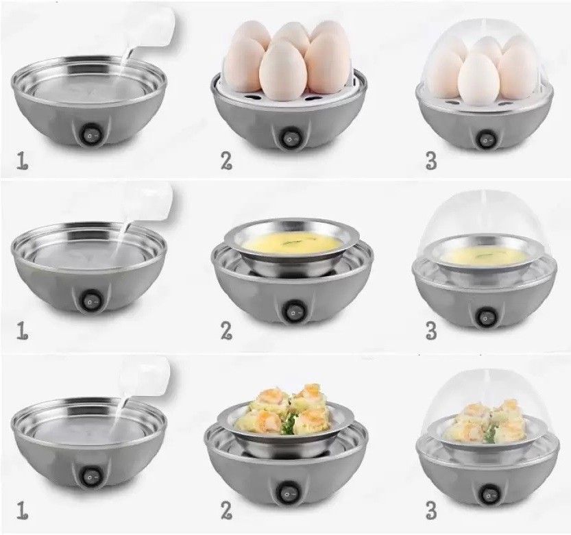 dn brothers Electric Boiler Steamer Poacher 3340 Egg Cooker Egg Cooker-picture-23