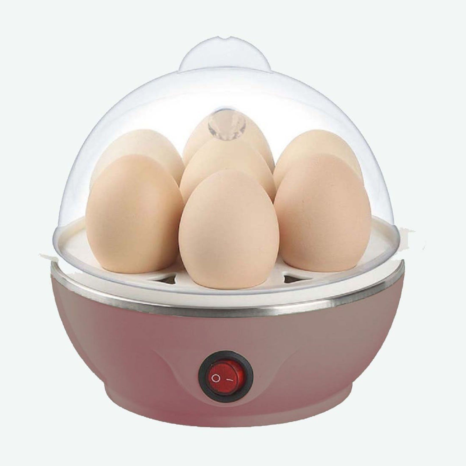 dn brothers Egg Boiler 7 Egg Single layer 675 Egg Cooker, Egg Boiler, Egg Poacher Electric, Egg Steamer (Multicolor) 675 Egg Cooker-picture-37