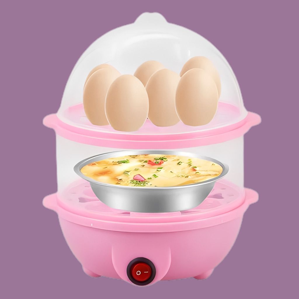 Smart Egg Cooking Appliance for Everyday Kitchen Meal Preparation electric egg Electric Egg Boiler with Easy Operation and Steam Bowl Egg Cooker-image-3