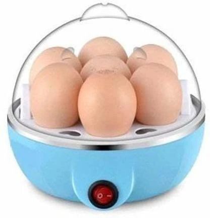 Egg Boiler 7 Egg Single layer 345 Egg Cooker, Egg Boiler, Egg Poacher Electric, Egg Steamer (Multicolor) 345 Egg Cooker-image-34