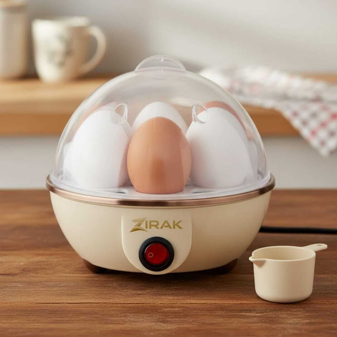 Multi Egg Boiler Stainless Steel 7 Egg Plastic Egg Boiler Egg Cooker Machine for Kitchen Egg Cooker-image-24
