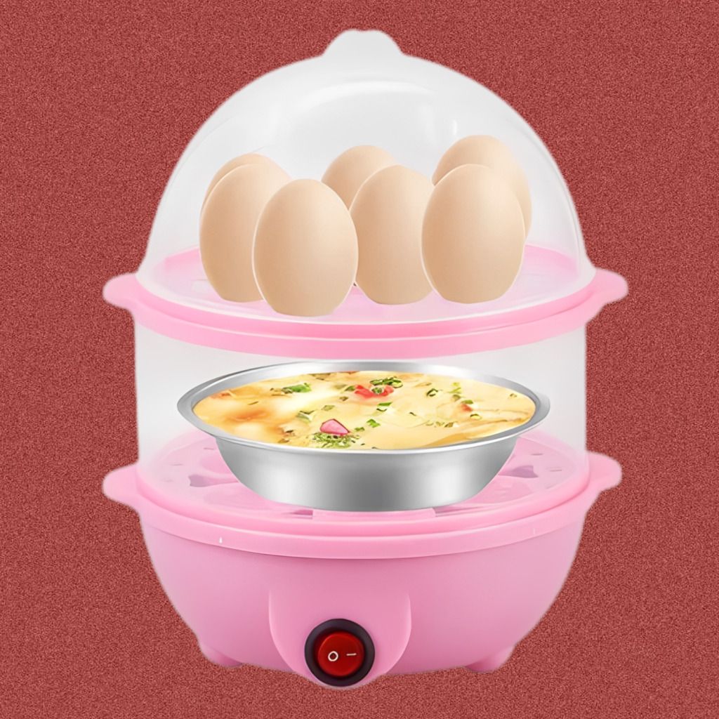 Smart Egg Cooking Appliance for Everyday Kitchen Meal Preparation electric egg Fast Heating Egg Boiler with Steam Cooking Bowl for Daily Kitchen Egg Cooker-image-18