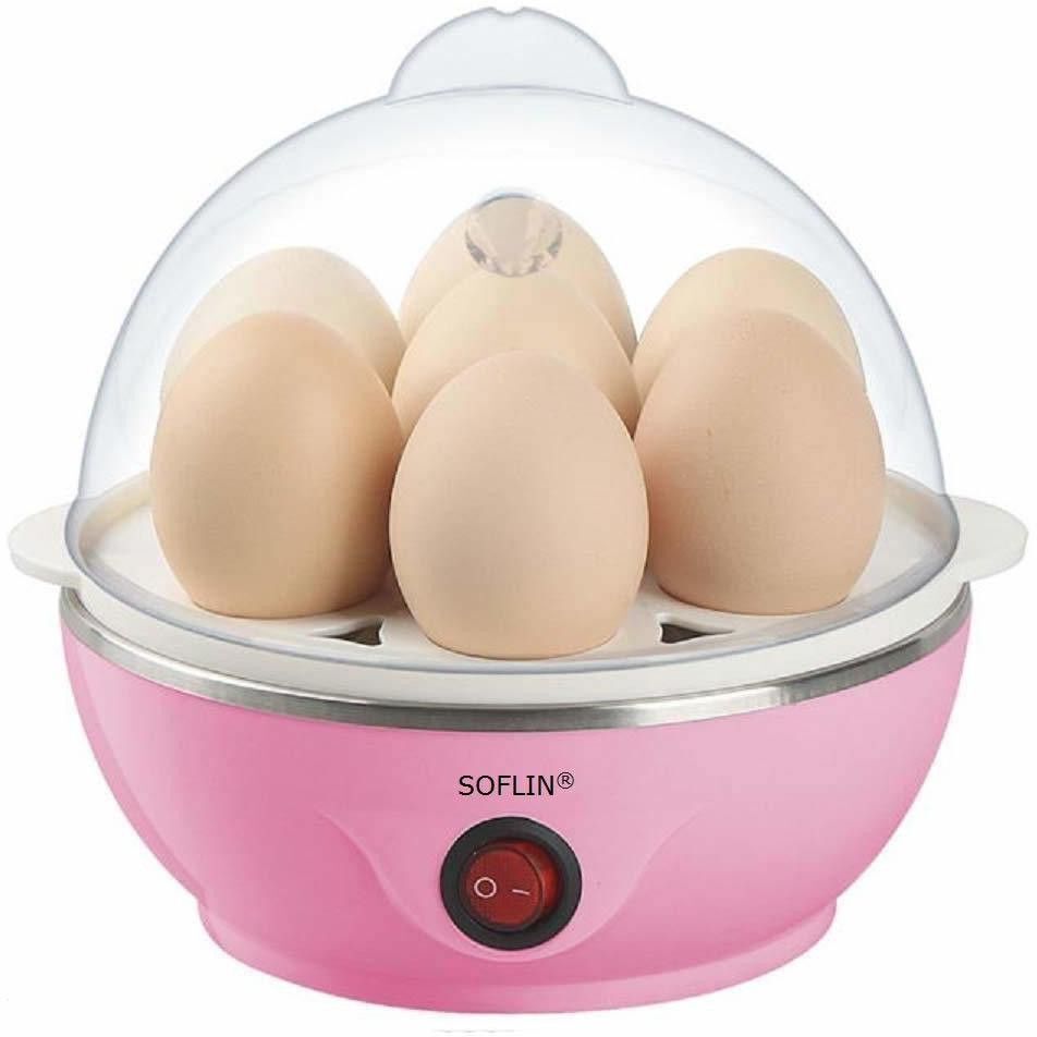 Plastic Mini Electric 7 Egg Poacher Steamer egg cooker_109 Egg Cooker-image-28