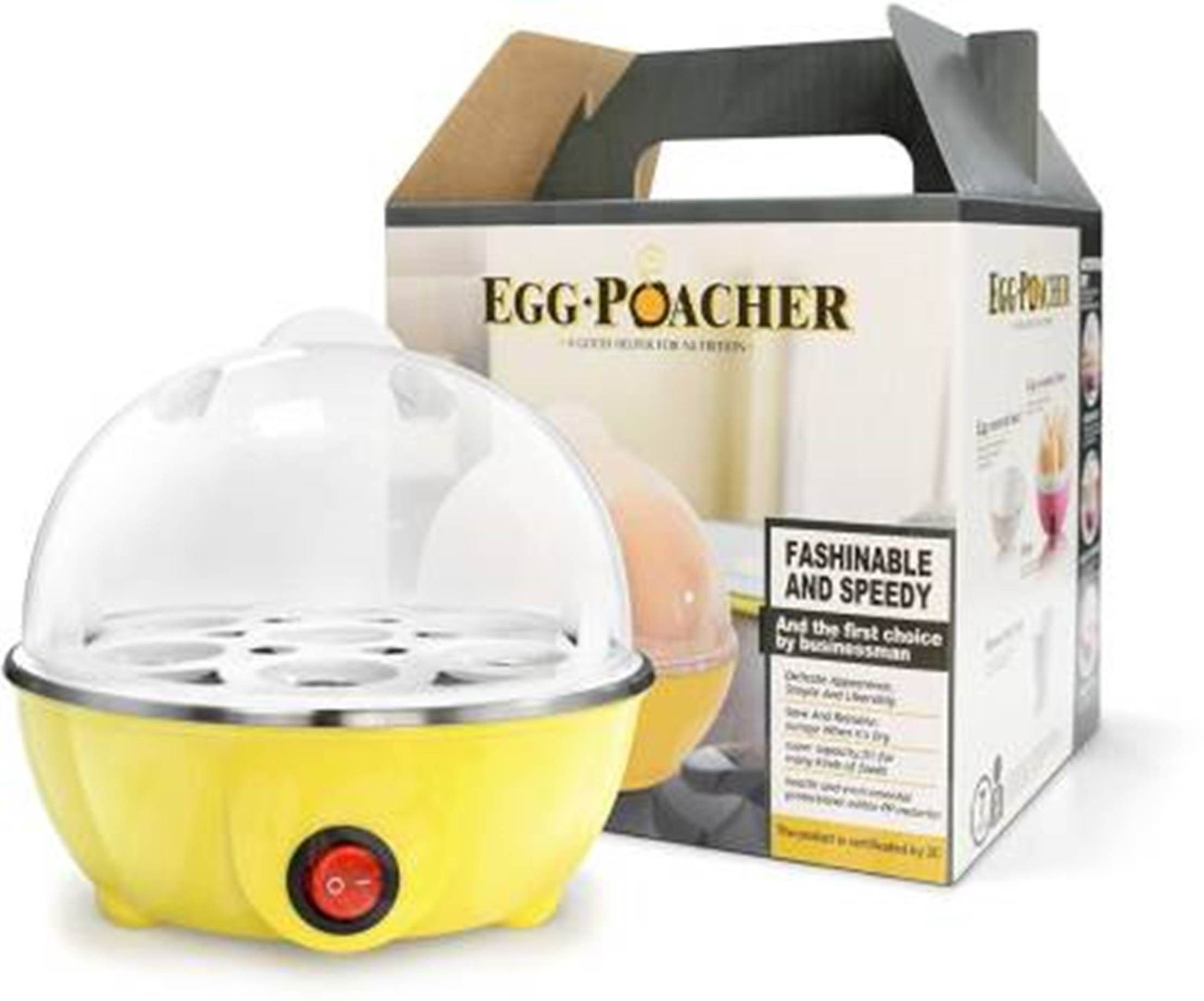k2j Egg Cooker, Egg Boiler, Egg Poacher Electric, Egg Steamer (Multicolor) 482 Egg Cooker-picture-41