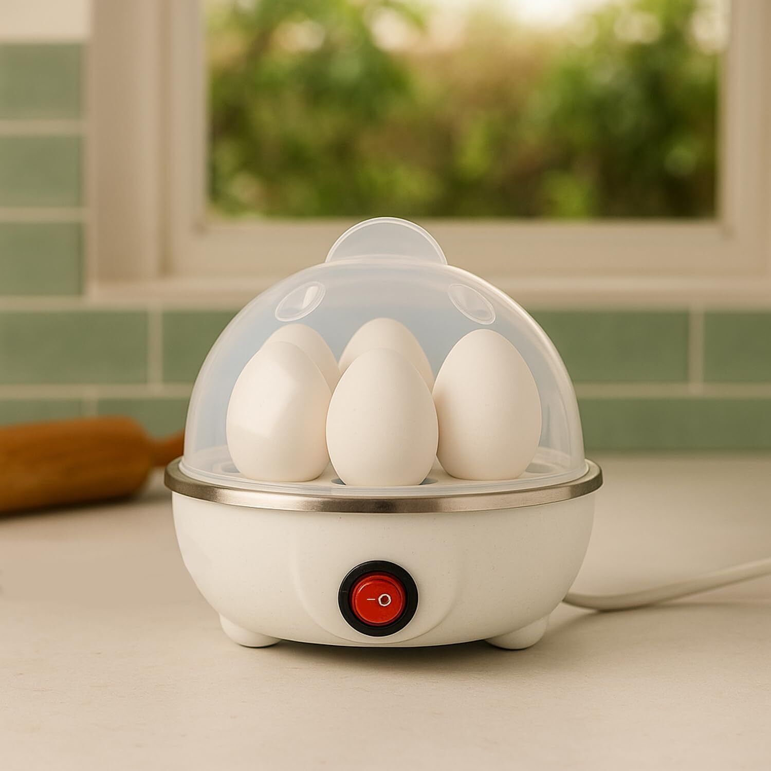 co-01 Electric Egg Boiler Automatic Egg Cooker with 3 Boiling Modes Egg Cooker-image-10