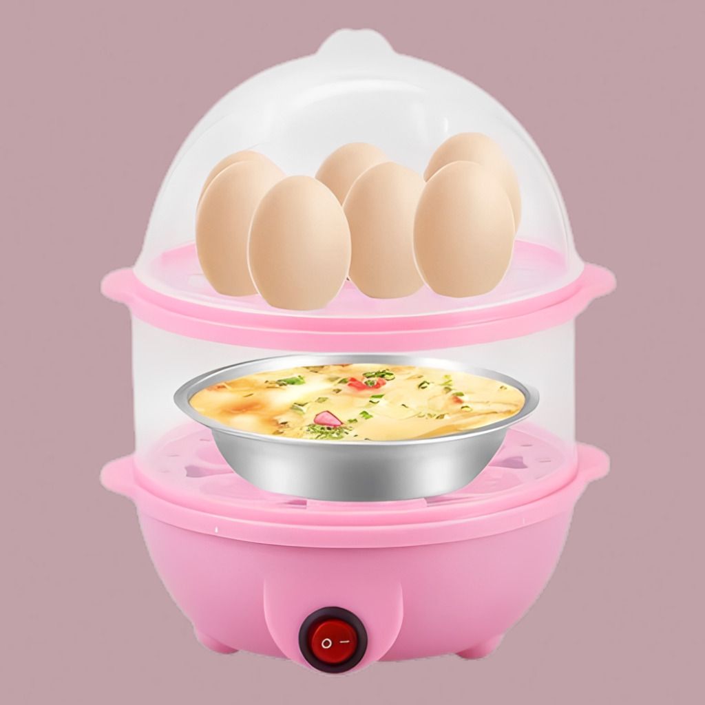 Smart Home Egg Cooker with Practical Cooking Accessories Electric Breakfast Egg Cooker with Food Steaming Function Egg Cooker-image-15