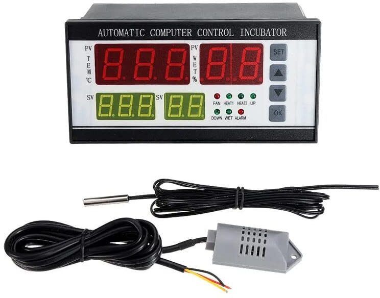 real instruments XM-18 Temperature And Humidity Controller With Sensor Automatic Thermostat Egg Incubator-picture-32