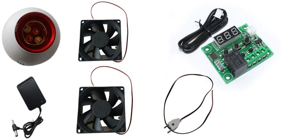 TM&W Buysnap W1209 Incubator Combo Pack Multipurpose Controller