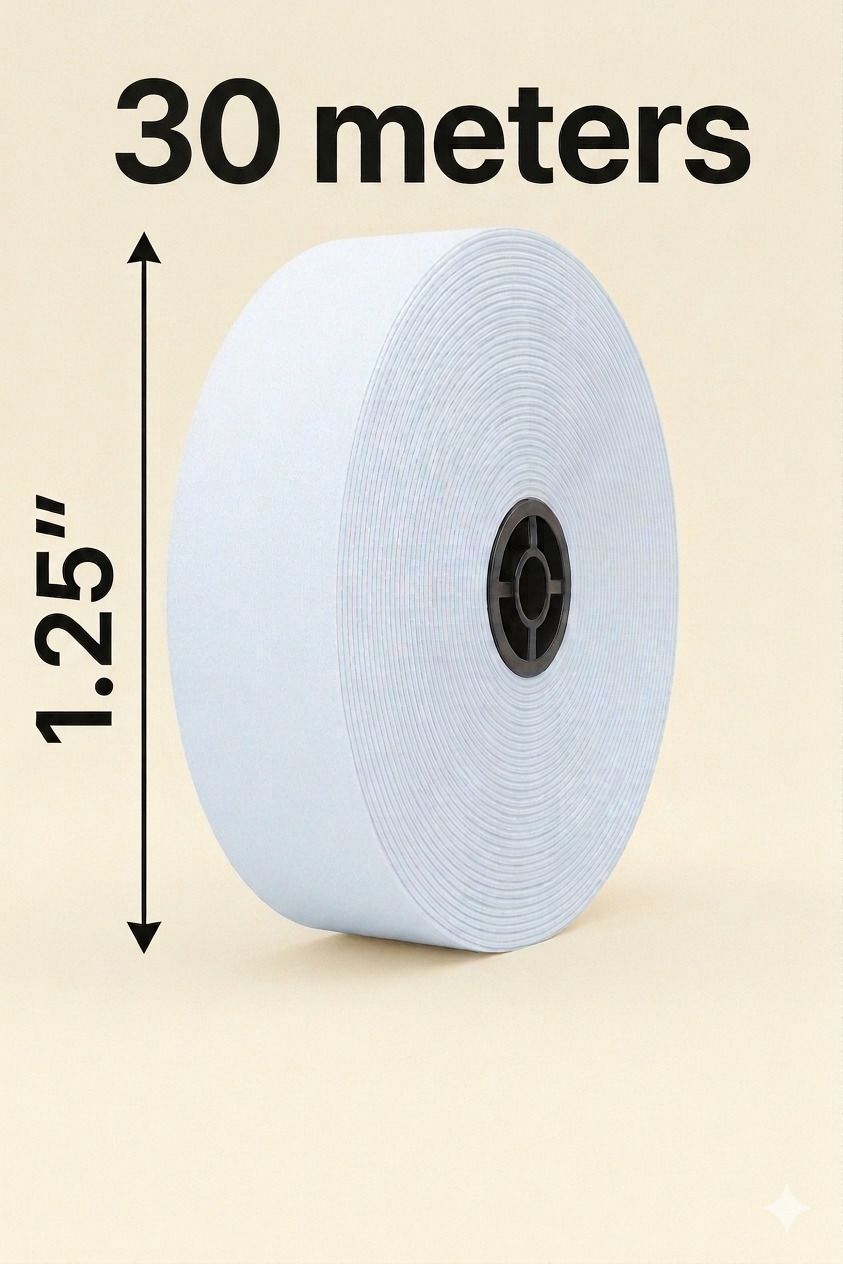 Woven White Elastic-image-37