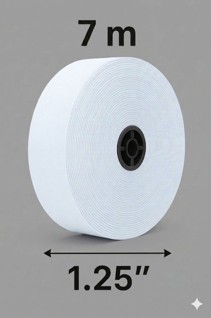 Woven White Elastic-image-34