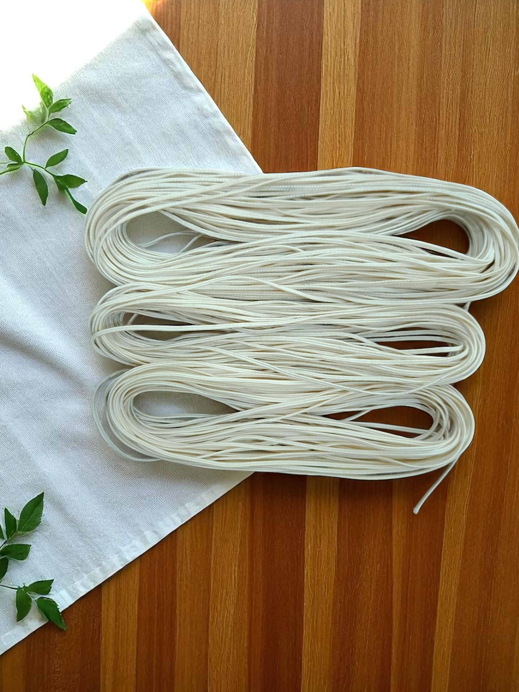 Elastic Thread and Cord White Elastic-image-29