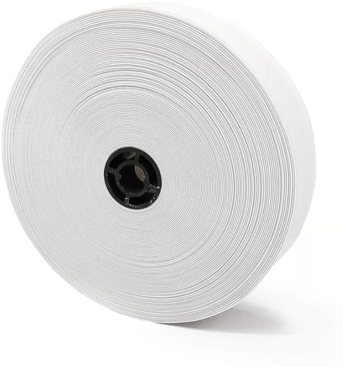 Woven White Elastic