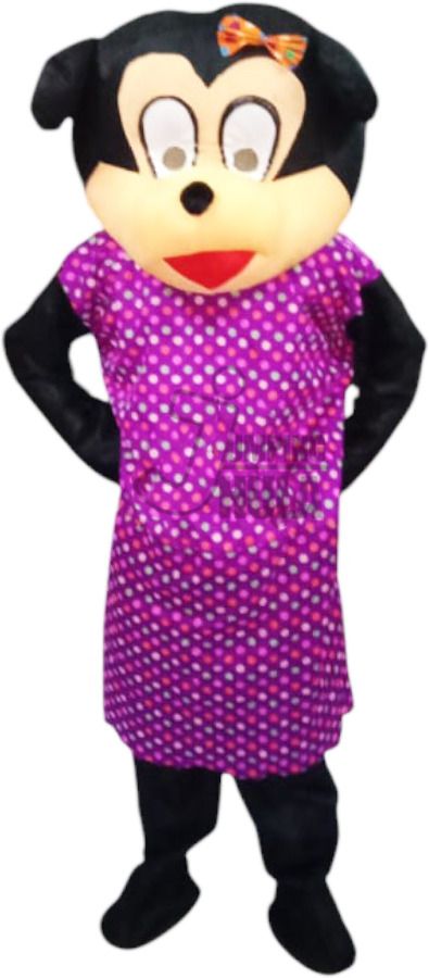 JUMPING JHULA Minni Velvet Costume (6 Feet) Elders Halloween Costume-picture-12