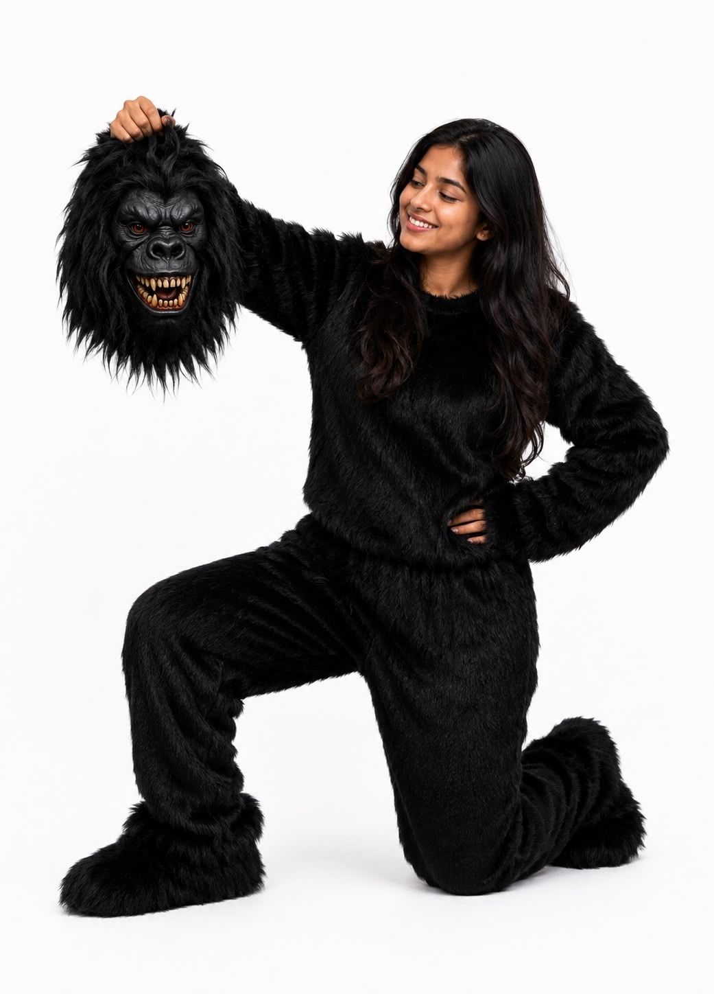 COSTUMEKING New Gorilla Costume and mascot unice and best quality Elders Halloween Costume-picture-27