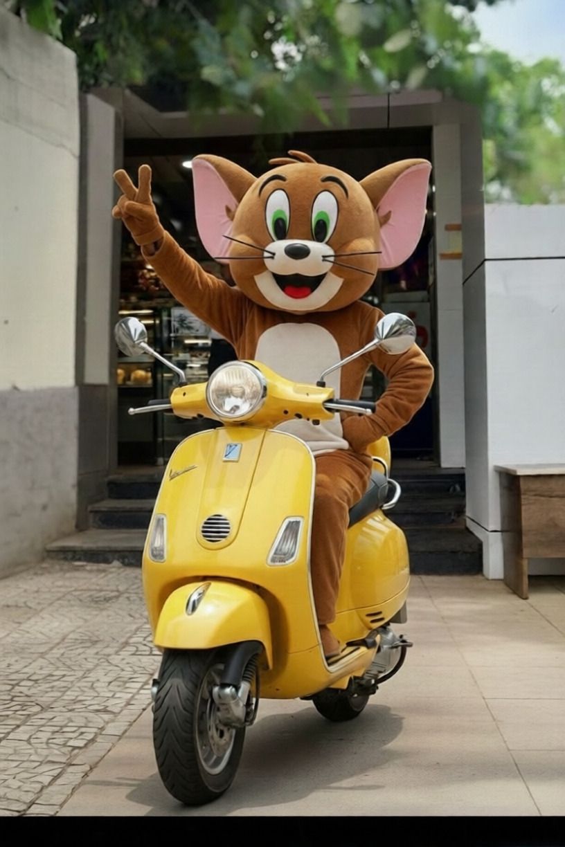 GLOBAL HALLOWEEN MASCOT Jerry Cartoon Mascot Costume Elders Halloween Costume-picture-12