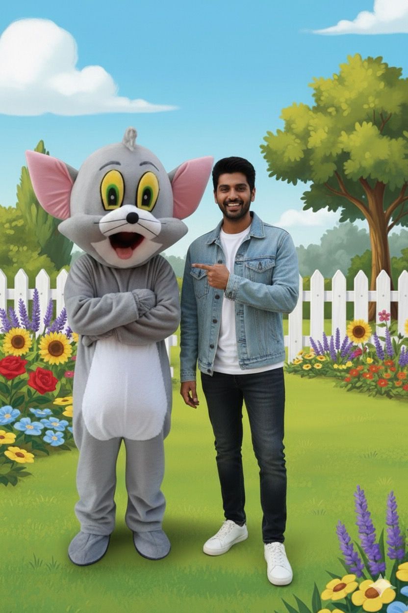 GLOBAL HALLOWEEN MASCOT Tom Cartoon Mascot Costume Elders Halloween Costume-picture-13