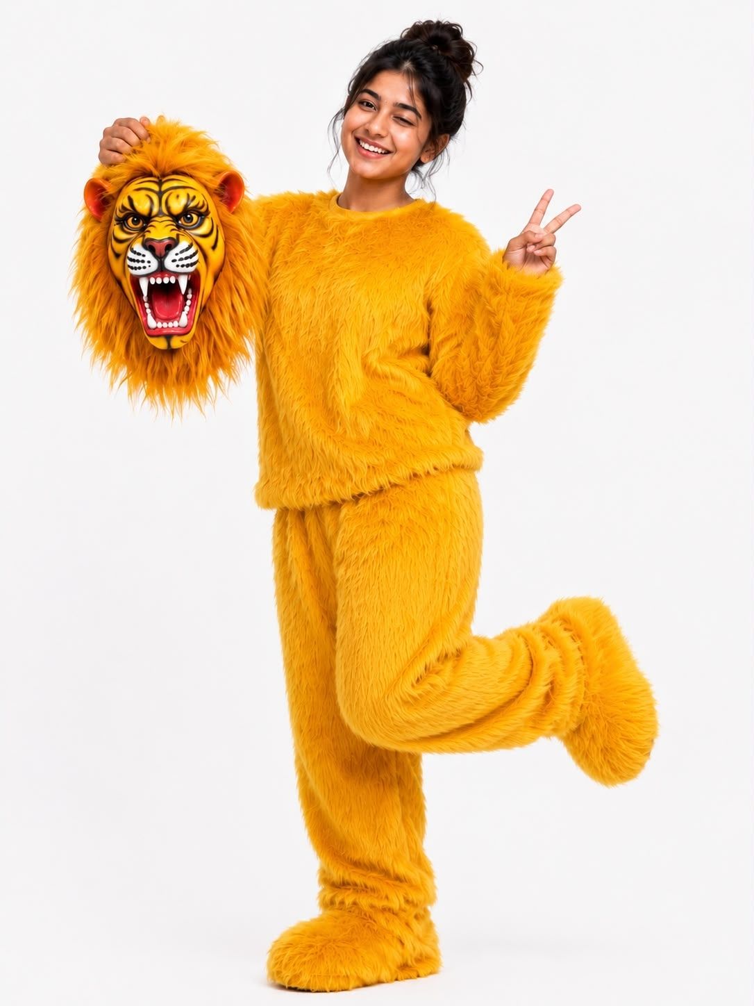 COSTUMEKING New Lion Costume and mascot unice and best quality Elders Halloween Costume-picture-43