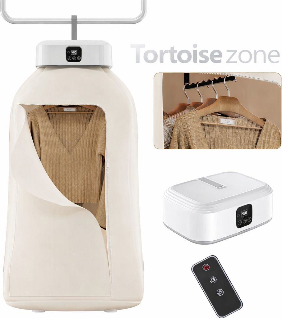 Portable Clothes Dryer | Foldable Electric Dryer with Remote Control Electric Cloth Dryer-image-41
