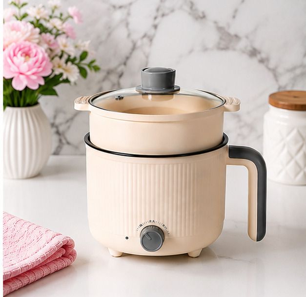 kavonex Multi Purpose Electric Cooker with Steamer Basket Food Steamer, Rice Cooker, Travel Cooker, Egg Boiler-picture-35