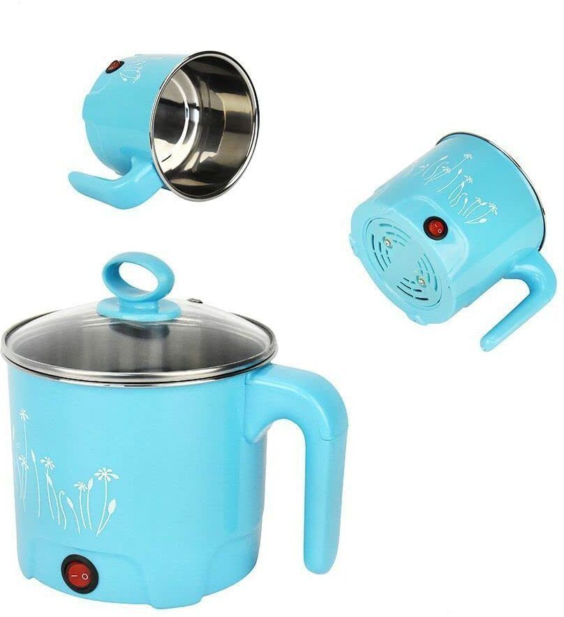 radhe DN-1 Multifunction Cooking Pot Noodle Maker Egg Boiler Vegetable and Rice Cooker Travel Cooker-picture-29