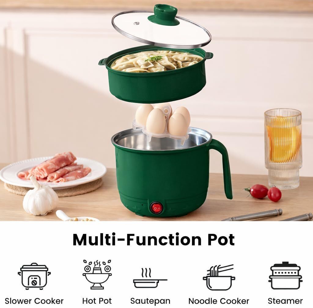 radhe Multi Cooker kettle for Water,Milk,Egg, Tea,Soup,Coffee Egg Cooker, Rice Cooker, Travel Cooker, Electric Pressure Cooker-picture-22