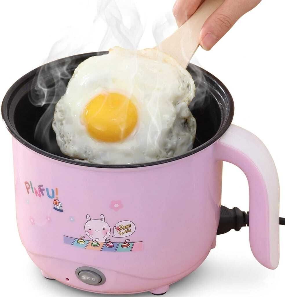 radhe Non-Stick Multiperpse Rice Cooker Portable Multi-Function Cooking Hot Rice Cooker, Travel Cooker, Egg Cooker, Egg Boiler-picture-41