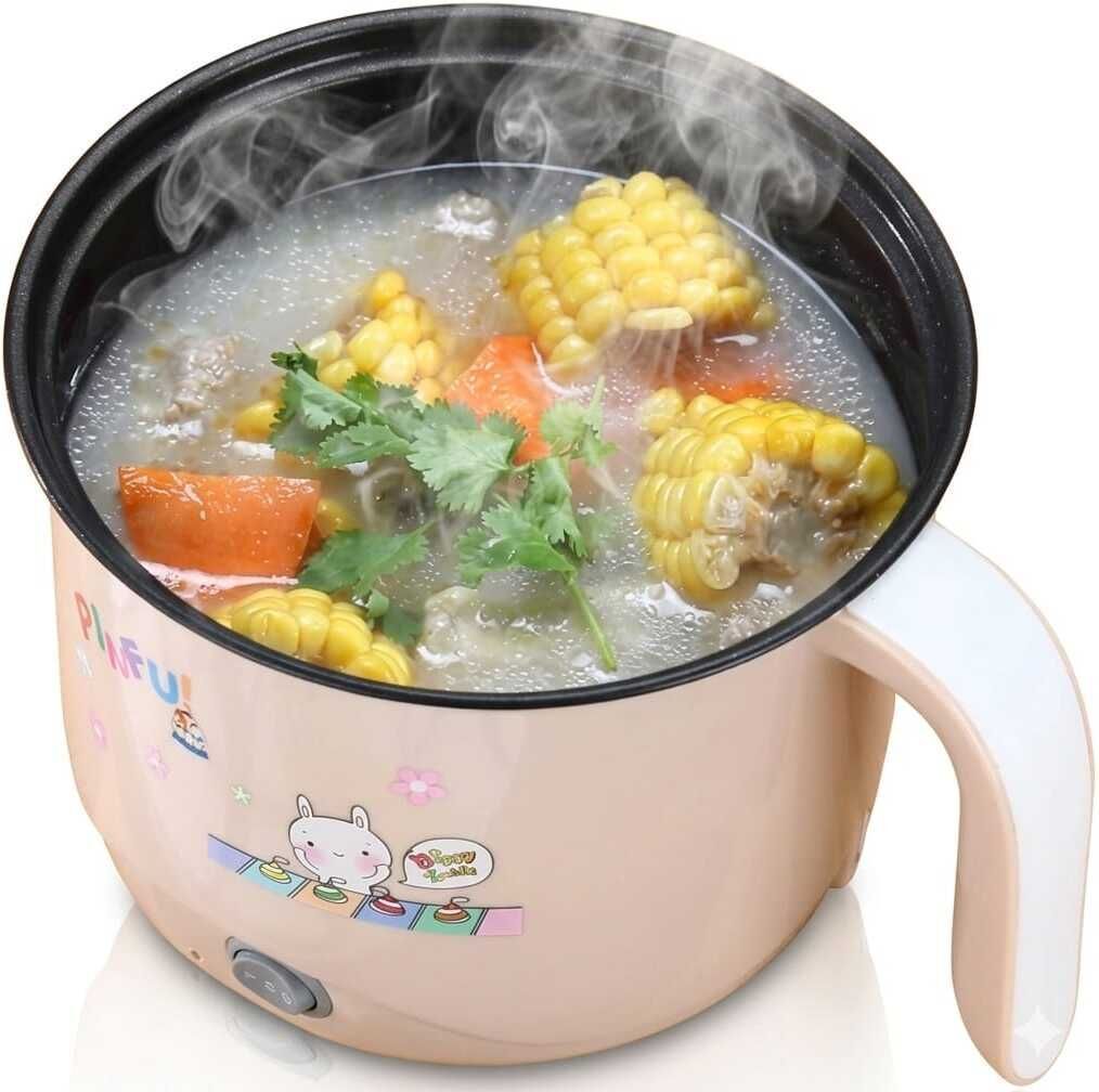 radhe Non-Stick Multiperpse Rice Cooker Portable Low-Power MultiFunction Cooking Pot Rice Cooker, Travel Cooker, Egg Cooker, Egg Boiler-picture-34