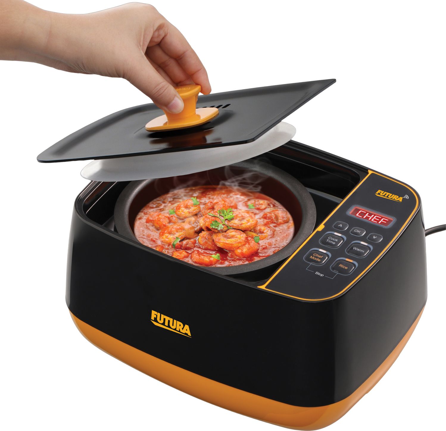 Futura Smart Pot with App (FSP1W) Electric Pressure Cooker, Food Steamer, Rice Cooker, Slow Cooker, Travel Cooker-image-24