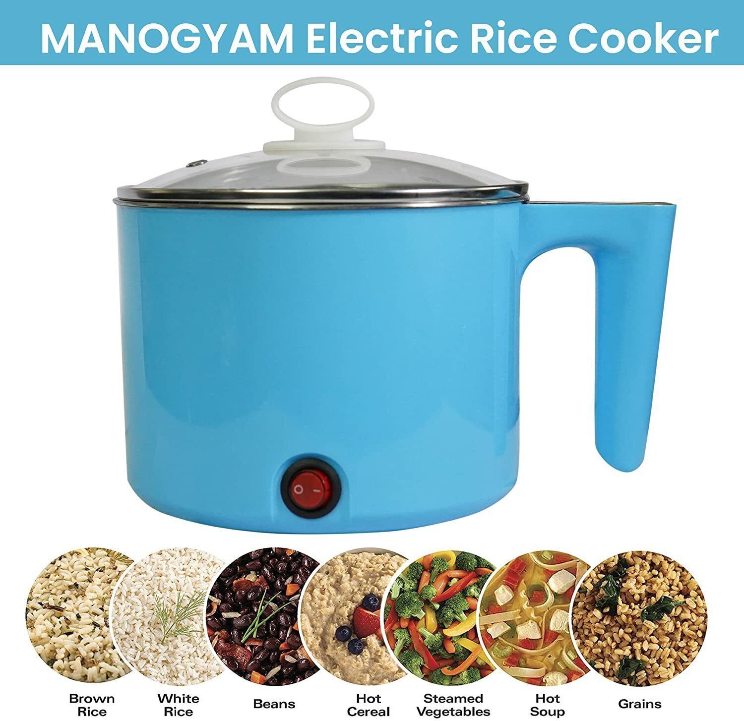 radhe Egg Boiler Vegetable and Rice Cooker and Steamer Slow Cooker-picture-26