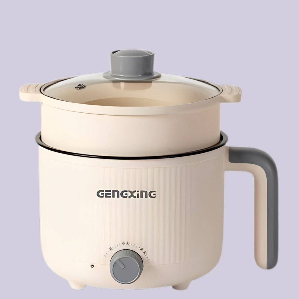yakinam Portable Electric Cooking Pot with Easy Heat Control Food Steamer-picture-31