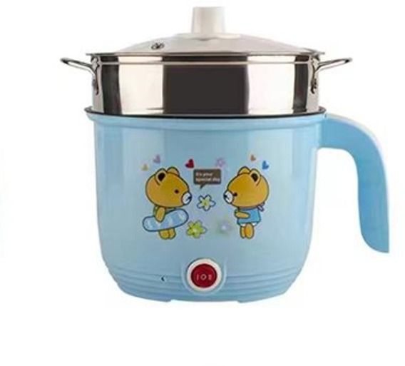 creation bazaar Multi-Function Colorful Electric Cooking Pot/Mini Rice Cooker Rice Cooker, Egg Boiler, Travel Cooker-picture-32
