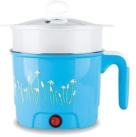 radhe Electric Cooking Pot and Steamer 1.5L Multi Cooker with Concealed Base Egg Cooker, Rice Cooker, Travel Cooker-picture-16