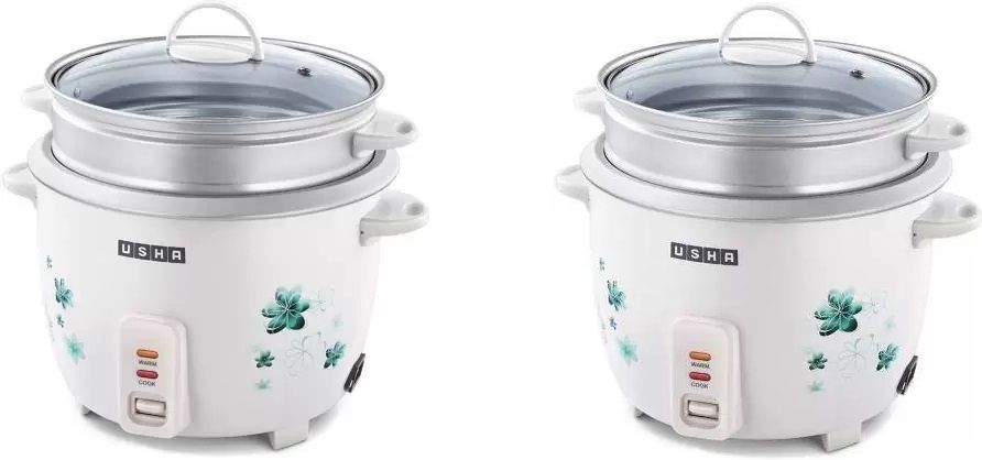 usha RC18GS2 ELECTRIC RICE COOKER PACK OF 2 Electric Rice Cooker with Steaming Feature-picture-36