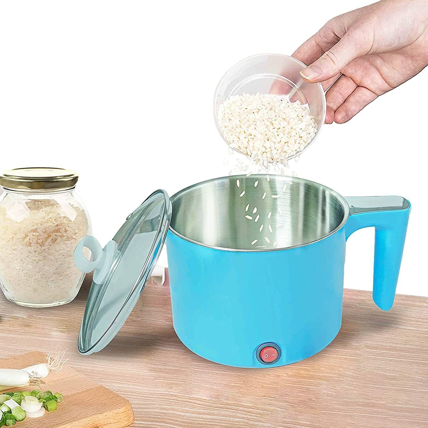 radhe DN04 Multifunction Cooking Pot Noodle Maker Egg Boiler Vegetable and Rice Cooker Egg Cooker-picture-27