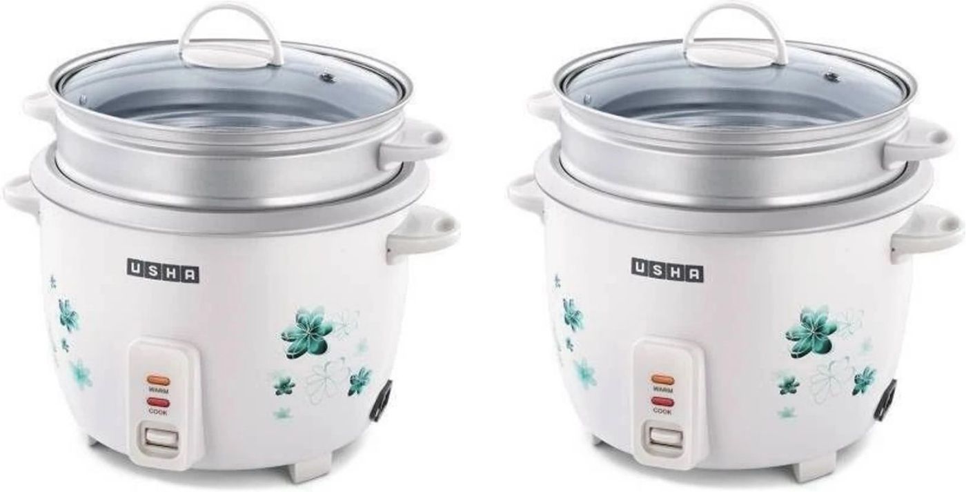 usha RC18GS2 ( Pack of 2 ) Electric Rice Cooker with Steaming Feature-picture-47